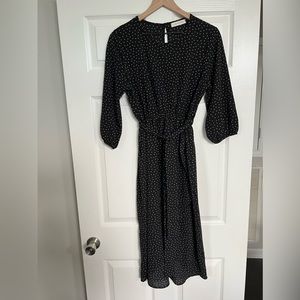 Black and white dress